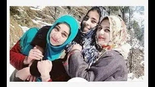 New kashmire girl tik tok video