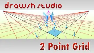 2 Point Perspective Grid