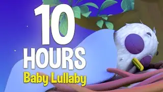 Cat and Bird's Lullaby | Bedtime Music for Babies | Sleep Stress Free - 10 HOURS 🌙✨
