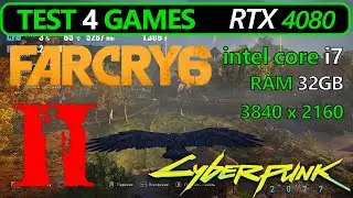 RTX 4080 Test in 4 Games in 2023