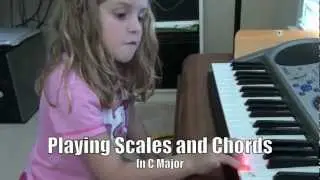 Morgan's First Piano 