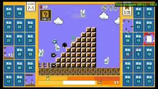 Super Mario 35 Highlight - Early 7-1 ends in 96 seconds