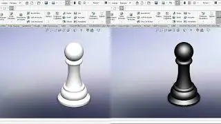 SOLİDWORKS | #2 Döndürerek katı oluşturma | Solidworks piyon