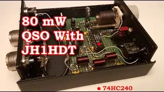 QRPPP 80mW QSO (JH1HDT)