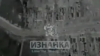 Колонна техники националистов сожжена огнём российской армии в зоне спецоперации у Кременной.