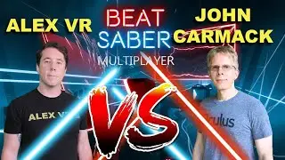 Can I beat John Carmack in Beat Saber Multiplayer?!