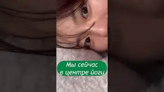 Йога с собачкой. Она мастер йоги!🧘🏻‍♀️ #йога #кореявлог #корея