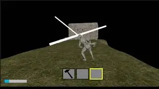 Unreal Engine 5 - Shadow Clone enemies and Axe hand weapon (+40damage)