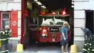 FDNY Engine 6 getting a Call and running out