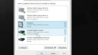 Set Your Main Speakers As Default Playback Device