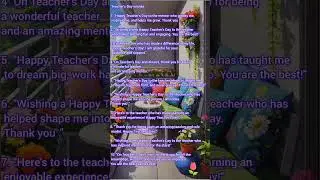 Teachers day 2024/#TeachersDaywishes