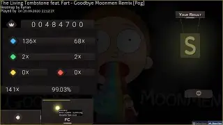 osu! GODMODE on 10⭐GOODBYE MOONMEN REMIX