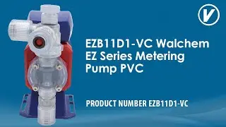 EZB11D1-VC Walchem EZ Series Metering Pump PVC