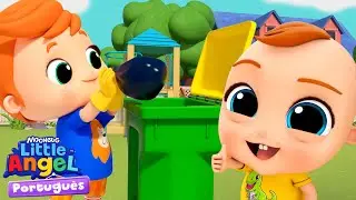 Joãozinho Quer Ajudar a Cuidar da Casa! | Little Angel Brasil | Músicas Infantis em Português