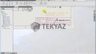 SOLIDWORKS 2015 - Teknik Resim - Katmanı Yazdırma Ayarı
