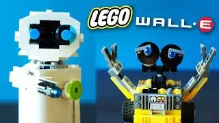 Lego Wall-E and Eve - MOC Animation
