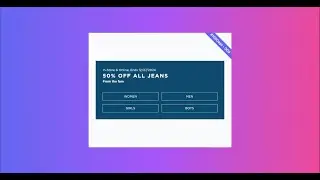 Daily Component | Old Navy Clone| UI100Days | Day 9