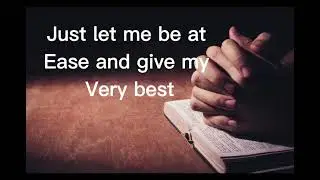 Prayer before taking the examinations or Test