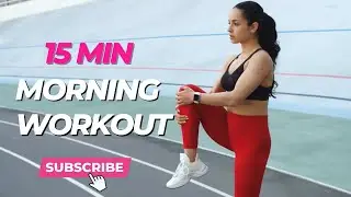 15 Min Morning Workout | Easy Fat Burning Workout.