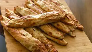 📣PİŞMESİYLE BİTMESİ BİR OLDU👌İNCECİK HAMURUYLA BAFRA PİDESİ NASIL YAPILIR