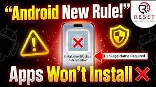 🚨 Android New Rule 2026! Register Package Names or Apps Won’t Install ❌