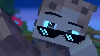 всех с днем влюбленных 🥳 animation Minecraft mine-imator