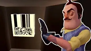 Hello Neighbor - Secret QR Code and Crying Boy! - Alpha 3 Update - Hello Neighbor Alpha Secrets