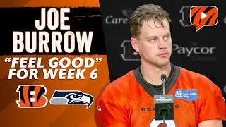 Bengals QB Joe Burrow on Health, Seahawks Defense and Ja’Marr Chase’s Big Numbers | NFL Week 6