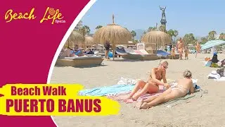 Beach walk Marbella | Playa Puerto Banús | Costa del Sol | Spain
