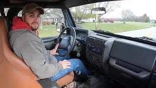 RIDE ALONG WITH ME! JEEP Wrangler TJ 4.0