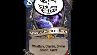 Awesome Al'Akir finisher! - Hearthstone
