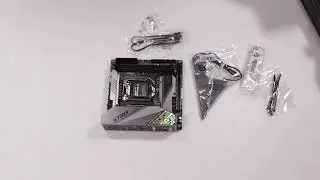 Unboxing Asus ROG STRIX Z390-I GAMING s1151 2DDR4 DP/HDMI mIT