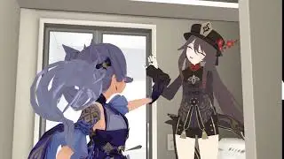Hu Tao tried to scare Keqing, but something went wrong
