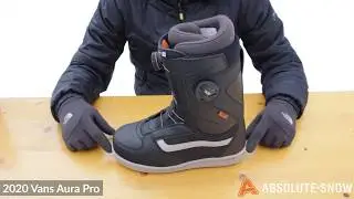 2019 / 2020 | Vans Aura Pro Snowboard Boots | Video Review