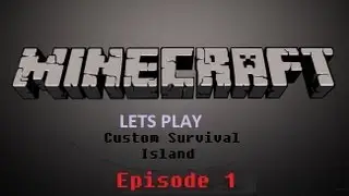 Minecraft 1.4.6 Custom Survival Island E:1