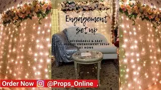Engagement Decoration Ideas At Home 2021 | ENGAGEMENT RING PLATTER