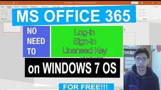 MS OFFICE 365 Unlicensed Product FIX on WINDOWS 7 OS |  LIFETIME USAGE