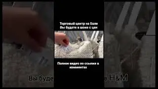 Цены в ТЦ на Бали . Я в шоке с цен🥲