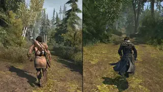 Assassin's Creed Davenport Homestead Comparison (III VS Rogue)