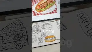 watercolor food illustration 