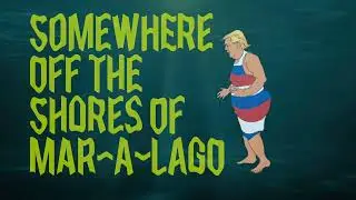 Somewhere off the coast of Mar-a-Lago.