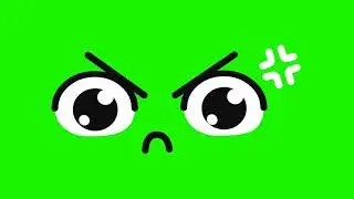 Best emoji Eye gestures green screen. You can use it.