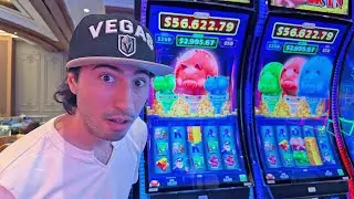 One Of My Craziest Sessions Ever At El Cortez On Piggy Break In Slots!