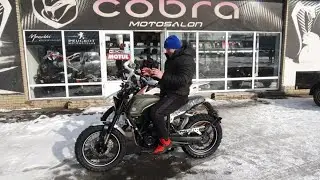 GEON SCRAMBLER 250./ 2022г .ОБЗОР ВНЕШКИ (МОТОСАЛОН КОБРА)