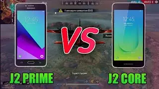 FREE FIRE J2 PRIME VS J2 CORE (QUEM E MELHOR X1)