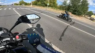 дал прокатиться ютуберу на своей ракете ( GSXR 750 L4 )