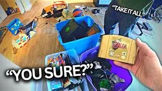 I paid $475 for this guy's video game collection