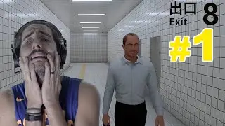 I'M TRAPPED IN HERE! | The Exit 8 #1