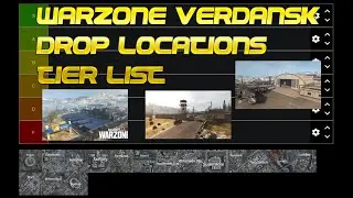 Warzone: Verdansk Drop Locations Tier List