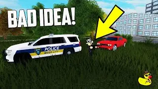 Fighting The Police *BAD IDEA* | Roblox Liberty County!
